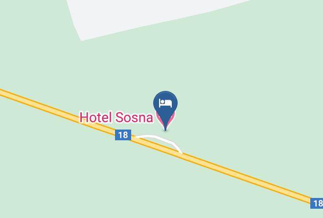 Hotel Sosna Map