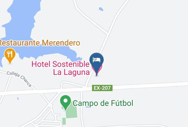 Caceres - Hotel Sostenible La Laguna Maps
