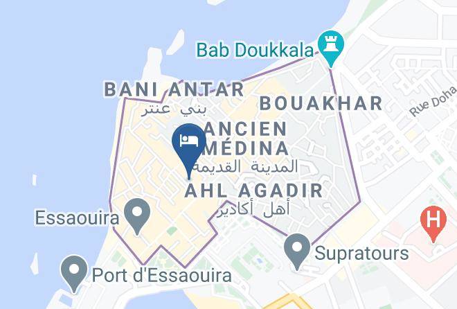 Essaouira - Hotel Souiri Maps