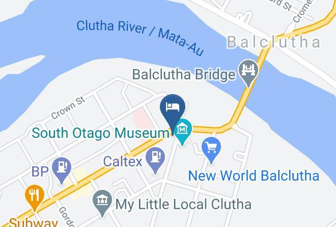 Clutha - Hotel South Otago Maps