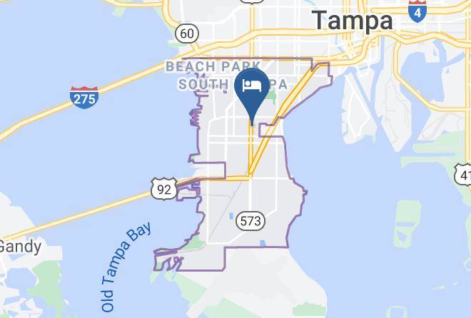 Hillsborough - Hotel South Tampa & Suites Maps