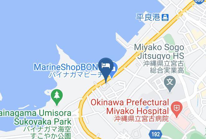 Miyakojima City - Hotel Southern Coast Miyakojima Maps