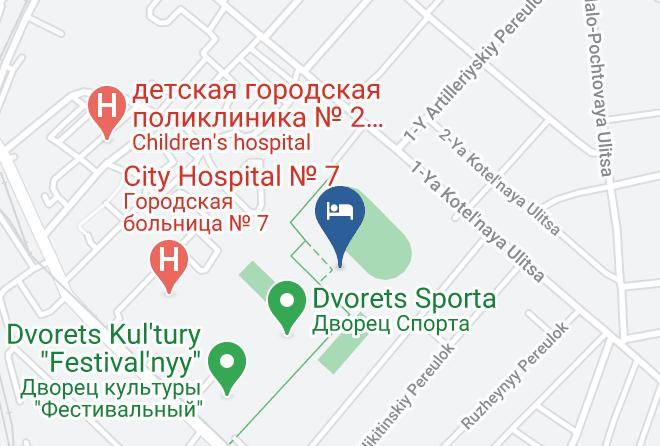 Taganrog - Hotel Southern Night Maps