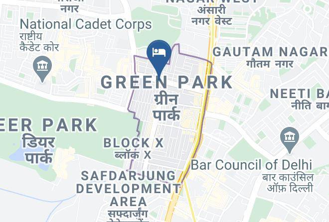 New Delhi - Hotel Southgate Maps