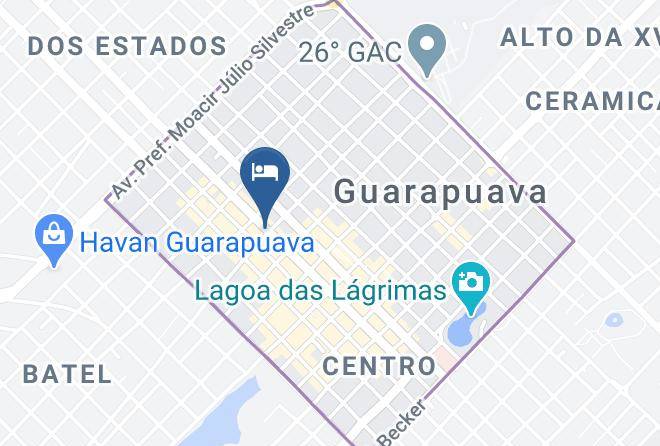 Guarapuava - Hotel Souza Maps