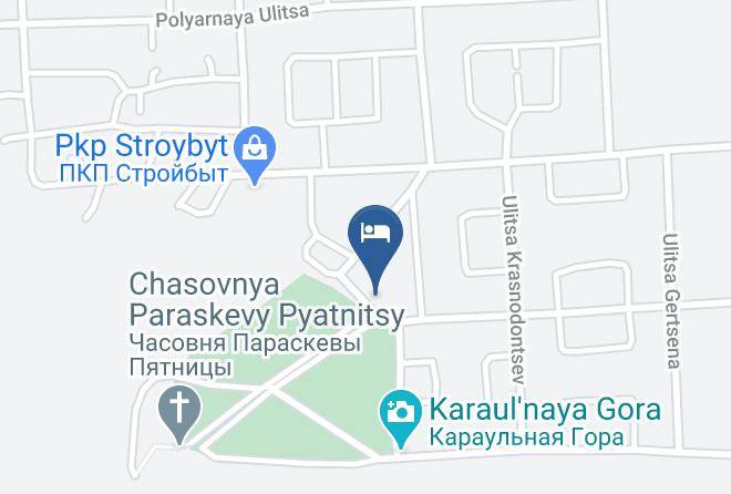 Krasnoyarsk - Hotel Sova Maps