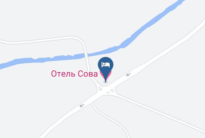 Hotel Sova Map