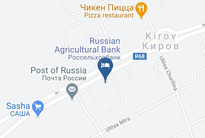 Kirovsky District - Hotel Sovetskaya Maps