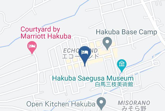 Hakuba Vil Kitaazumi District - Hotel Soyokaze Maps
