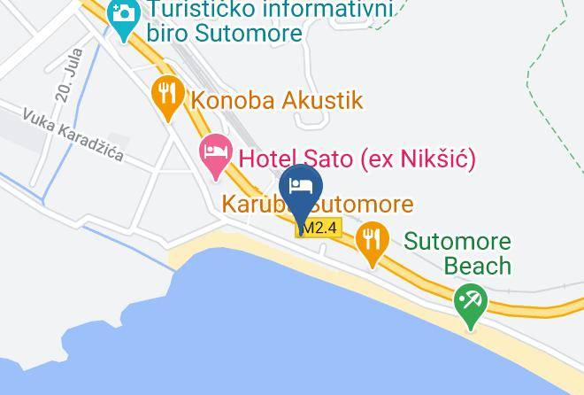 Bar - Hotel Sozina Maps