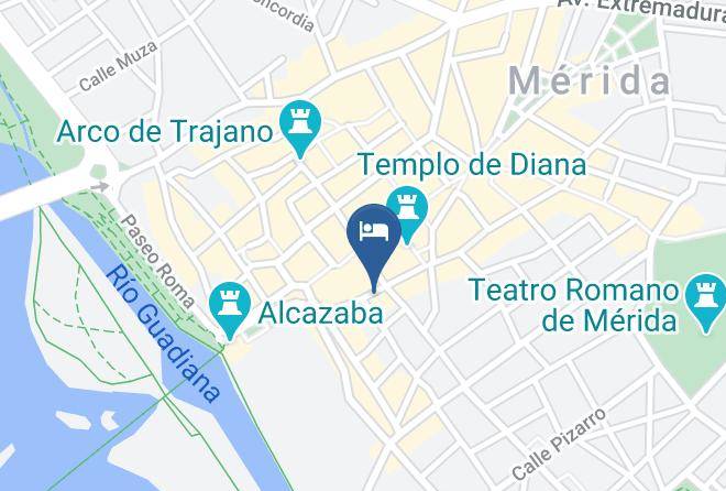 Badajoz - Hotel Spa Adealba Maps