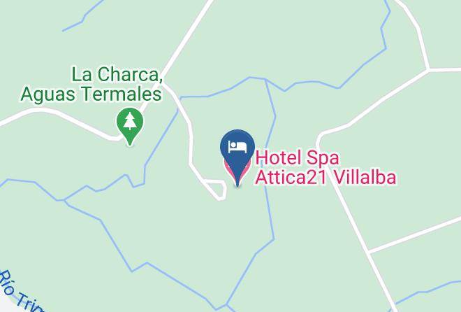 Hotel Spa Attica21 Villalba Map
