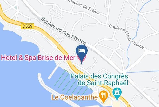 Var - Hotel & Spa Brise De Mer Maps