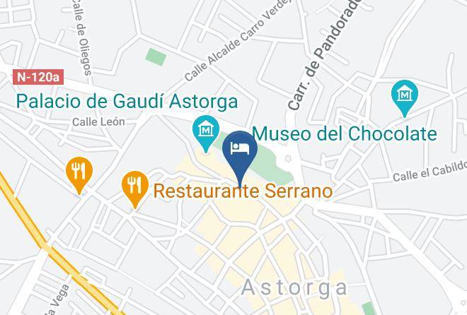 Leon - Hotel Spa Ciudad De Astorga By Portblue Boutique Maps
