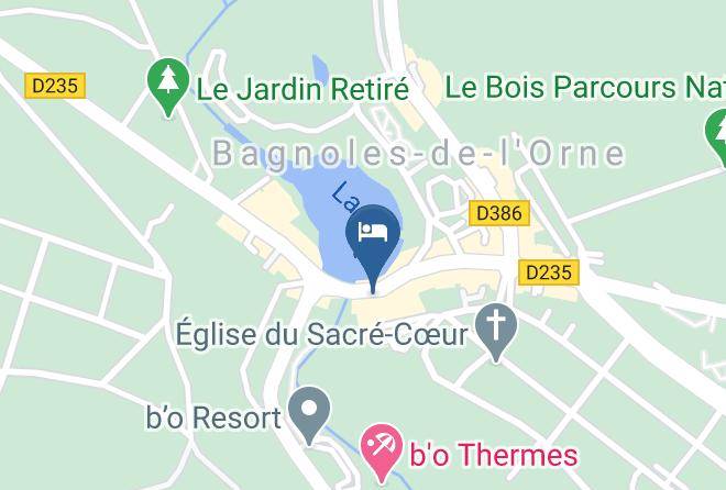 Orne - Hotel Spa Du Beryl Maps