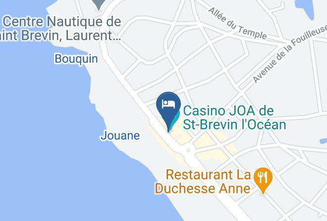 Loire Atlantique - Hotel Spa Du Beryl St Brevin L'ocean Maps