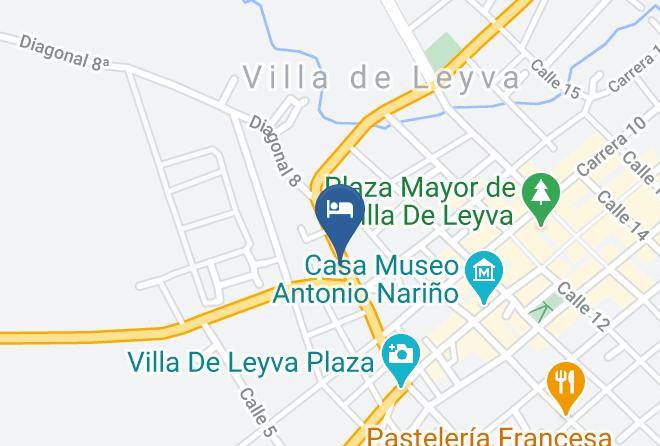 Villa De Leyva - Hotel & Spa Getsemani Maps