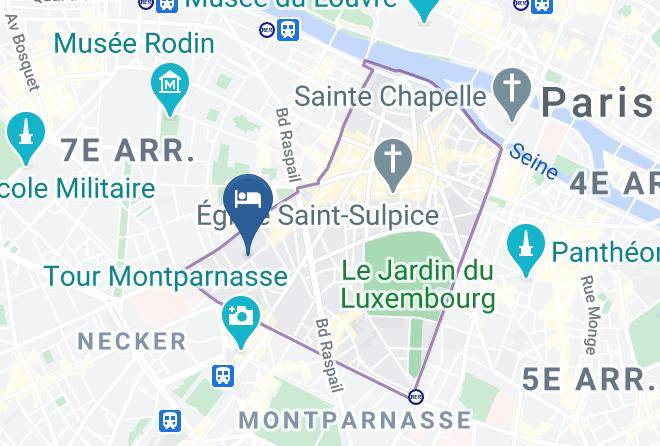 Paris - Hotel & Spa La Belle Juliette Maps