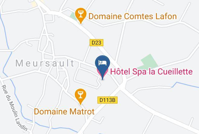 Cote D Or - Hotel Spa La Cueillette Maps