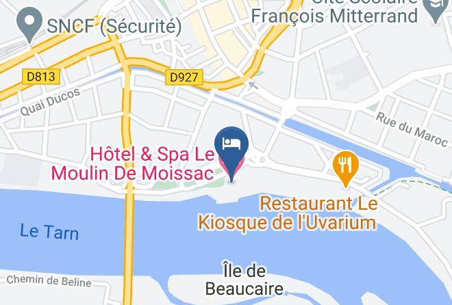 Tarn Et Garonne - Hotel & Spa Le Moulin De Moissac Maps