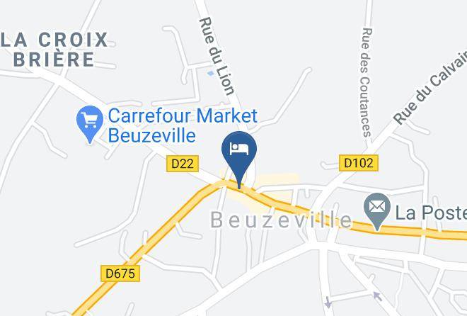 Eure - Hotel & Spa Le Petit Castel Beuzeville Honfleur Maps