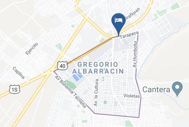 Tacna - Hotel Spa Machupicchu Maps