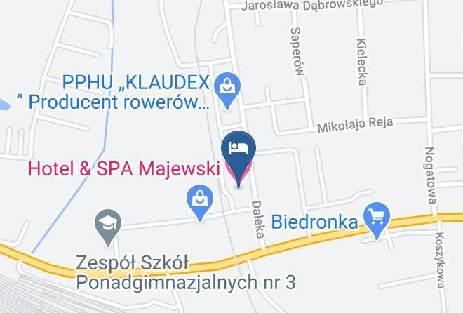 Malborski - Hotel & Spa Majewski Maps