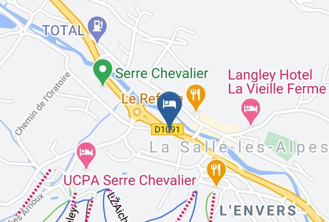 Hautes Alpes - Hotel Spa Mont Thabor Serre Chevalier Maps