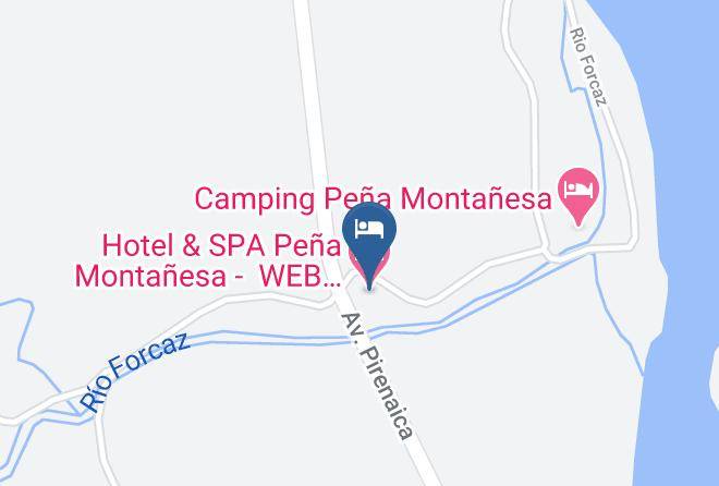 Huesca - Hotel & Spa Pena Montanesa Maps