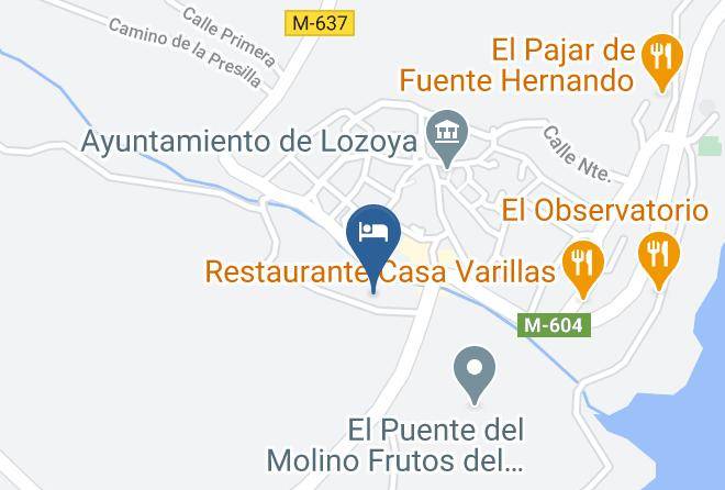 Hotel Spa & Restaurante Ciclolodge Map