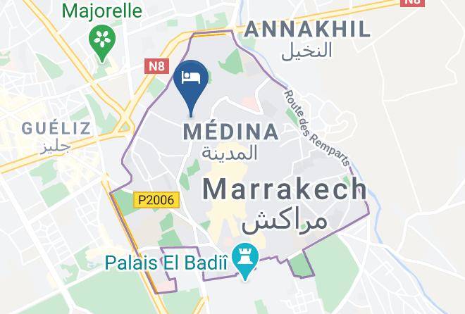 Marrakesh - Hotel & Spa Riad Dar El Aila Maps