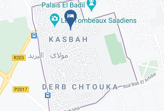 Marrakesh - Hotel & Spa Riad Ksar Saad Marrakech Maps