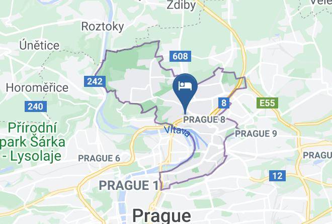 Prague - Hotel Spa Smisek Maps