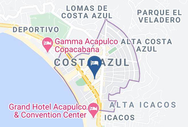 Acapulco De Juarez - Hotel & Spa Sol Y Luna Maps