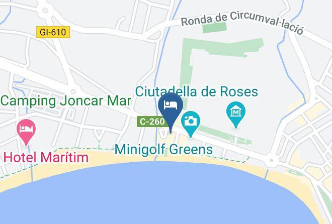 Girona - Hotel Spa Terraza Maps