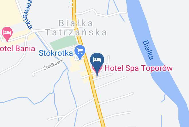 Tatrzanski - Hotel Spa Toporow Maps