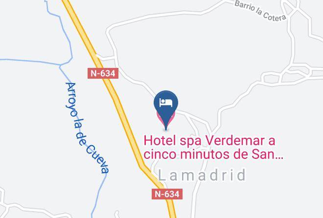 Roiz - Hotel Spa Verdemar A Cinco Minutos De San Vicente De La Barquera Maps