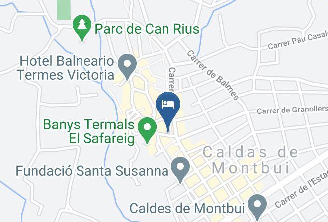 Barcelona - Hotel & Spa Vila De Caldes Maps