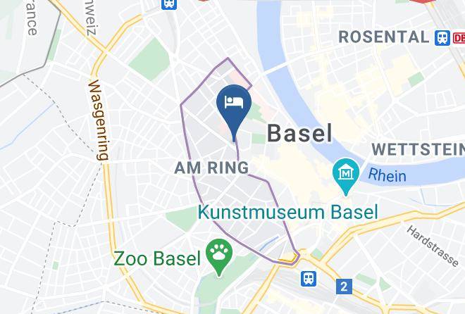 Basel Spalen - Hotel Spalentor Basel Maps