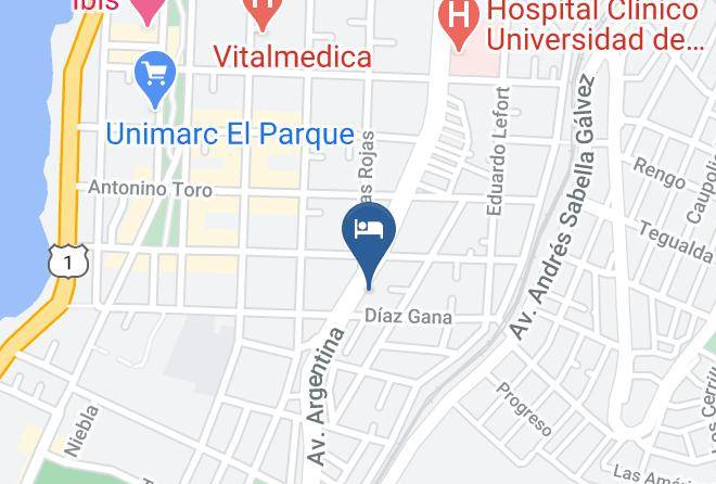 Antofagasta Province - Hotel Spark Antofagasta Maps