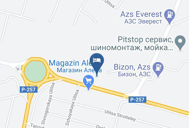 Minusinsk - Hotel Spartak Maps