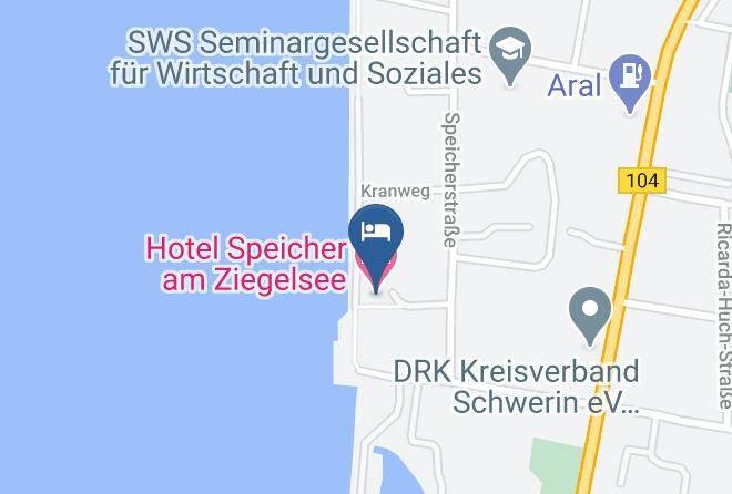Schwerin - Hotel Speicher Am Ziegelsee Maps