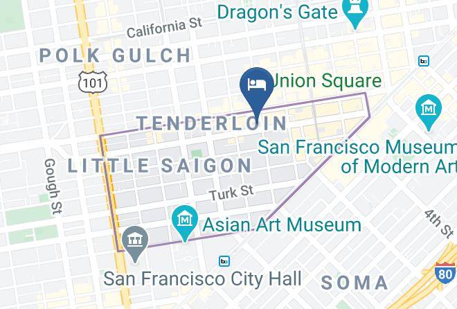 San Francisco - Hotel Spero Maps