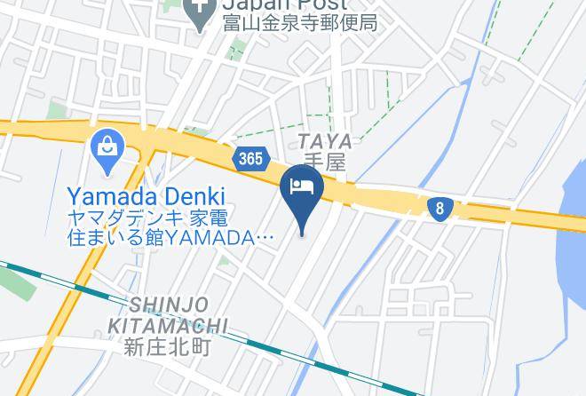 Toyama City - Hotel Spiral Maps