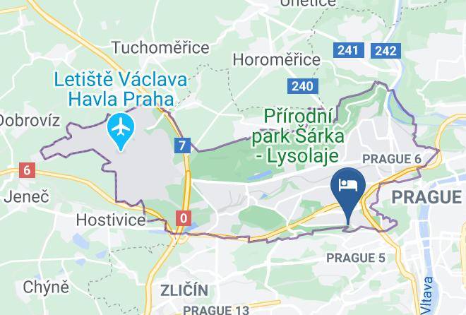 Prague - Hotel Spiritka Maps