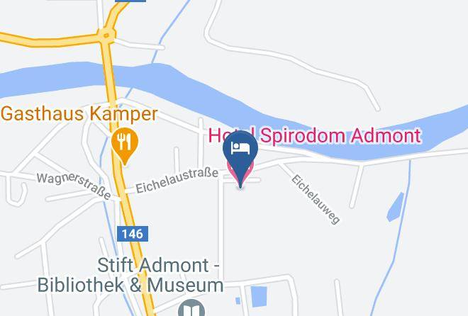 Liezen - Hotel Spirodom Admont Maps