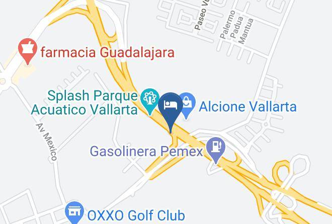 Bahia De Banderas - Hotel Splash Inn Nvo Vallarta Maps