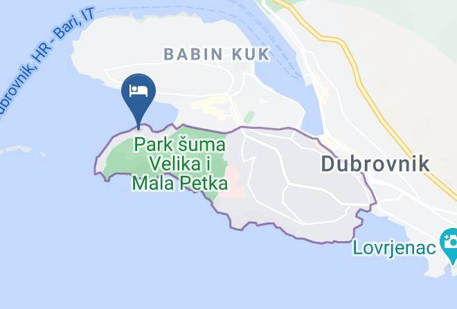 Dubrovnik - Hotel Splendid Maps