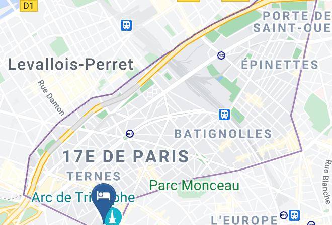 Paris - Hotel Splendid Etoile Maps