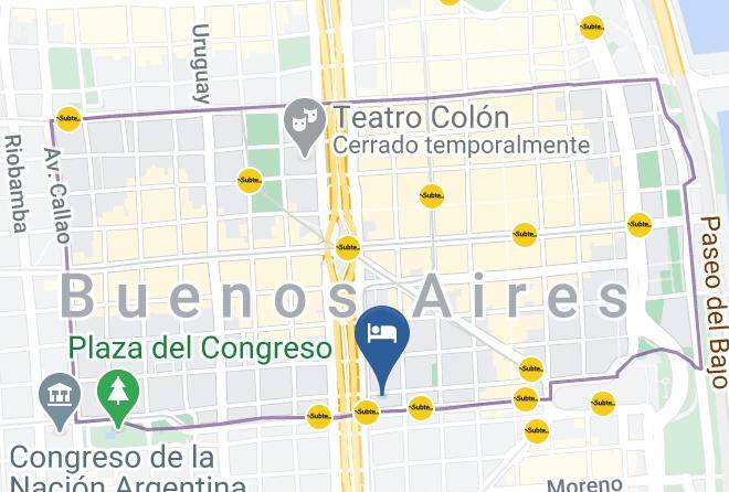San Nicolas - Hotel Splendid Maps